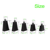 Maxbell Bass Drum Cowbell with Clamp Kids Instrument for Concert Celebration Wedding