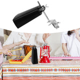 Maxbell Bass Drum Cowbell with Clamp Kids Instrument for Concert Celebration Wedding