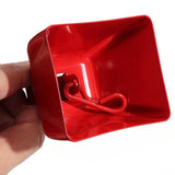 Maxbell Metal Cowbell 2.91x2.36x2.95inch Cow Bell for Graduation Baseball Team Party Red