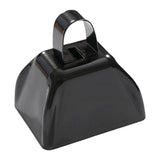 Maxbell Metal Cowbell 2.91x2.36x2.95inch Cow Bell for Graduation Baseball Team Party Black