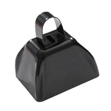 Maxbell Metal Cowbell 2.91x2.36x2.95inch Cow Bell for Graduation Baseball Team Party Black