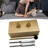 Maxbell Tuning Fork Easy to Use Resonance Box for Fitness Psychotherapy Massage
