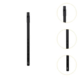 Maxbell Penny Whistle Flute Portable Easily Clean 6 Hole Kids Beginners Music Lovers C Key black