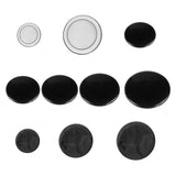 Maxbell Drum Head Percussion Instrument Parts Jazz Drum Accessories Sturdy Drum Skin 6inch Clear Double Layer