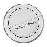 Maxbell Drum Head Percussion Instrument Parts Jazz Drum Accessories Sturdy Drum Skin 6inch Clear Double Layer