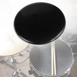 Maxbell Drum Head Percussion Instrument Parts Jazz Drum Accessories Sturdy Drum Skin 13inch Black