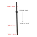 Maxbell Speaker Pole Multifunction Professional Extender Bar for Home Office Wedding