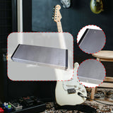 Maxbell Electric Case PU Rectangle Storage Case for Standard Electric Guitars