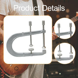 Maxbell Guitar Bridge Clamp Acosutic Guitar Bridge Endpins for Acoustic Guitar Maker