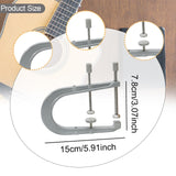 Maxbell Guitar Bridge Clamp Acosutic Guitar Bridge Endpins for Acoustic Guitar Maker