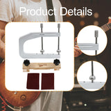 Maxbell Guitar Bridge Clamp Practical Luthier Gadget for Acoustic Guitar Attachments
