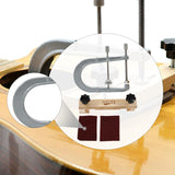 Maxbell Guitar Bridge Clamp Professional Luthier Gadget for Acoustic Guitar Fittings