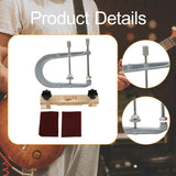 Maxbell Guitar Bridge Clamp Professional Luthier Gadget for Acoustic Guitar Fittings