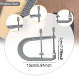 Maxbell Guitar Bridge Clamp Professional Luthier Gadget for Acoustic Guitar Fittings