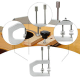Maxbell Ukulele Guitar Bridge Clamp Musical Instrument Easy Installation Repair Tool