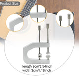 Maxbell Ukulele Guitar Bridge Clamp Musical Instrument Easy Installation Repair Tool
