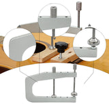Maxbell Acoustic Guitar Bridge Clamp Portable for Classical Folk Guitars Repair Tool