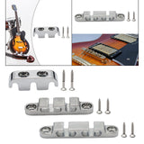 Maxbell String Retainer Metal with Screws for Electric Guitars Classical Guitar Bass 2.45CM