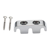 Maxbell String Retainer Metal with Screws for Electric Guitars Classical Guitar Bass 2.45CM