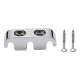 Maxbell String Retainer Metal with Screws for Electric Guitars Classical Guitar Bass 2.45CM