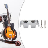 Maxbell String Retainer Metal with Screws for Electric Guitars Classical Guitar Bass 2.45CM