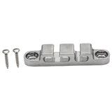 Maxbell String Retainer Metal with Screws for Electric Guitars Classical Guitar Bass 4.4CM