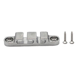 Maxbell String Retainer Metal with Screws for Electric Guitars Classical Guitar Bass 4.4CM