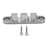 Maxbell String Retainer Metal with Screws for Electric Guitars Classical Guitar Bass 4.4CM