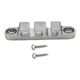 Maxbell String Retainer Metal with Screws for Electric Guitars Classical Guitar Bass 4.4CM