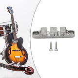 Maxbell String Retainer Metal with Screws for Electric Guitars Classical Guitar Bass 4.4CM