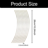 Maxbell 10Pcs Guitar Fret Wires Fretwire Professional Musical Instrument Accessories 2.0mm