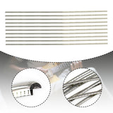 Maxbell 10x Classical Guitar Fret Wires Replace Parts Easy Installation Fretwire Set