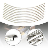 Maxbell 10Pcs Guitar Fret Wires Fretwire Professional Musical Instrument Accessories 2.2mm