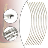 Maxbell 10Pcs Guitar Fret Wires Fretwire Professional Musical Instrument Accessories 2.7mm