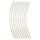 Maxbell 10Pcs Guitar Fret Wires Fretwire Professional Musical Instrument Accessories 2.9mm