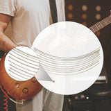 Maxbell 10x Guitar Fret Wires Copper Nickel Alloy Replace Parts for Electric Guitars 2.4mm