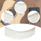 Maxbell 10x Guitar Fret Wires Copper Nickel Alloy Replace Parts for Electric Guitars 2.4mm