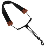 Maxbell Saxophone Neck Strap Sturdy Black Universal Practical with Adjustable Length