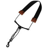 Maxbell Saxophone Neck Strap Sturdy Black Universal Practical with Adjustable Length