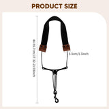 Maxbell Saxophone Neck Strap Sturdy Black Universal Practical with Adjustable Length