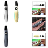 Maxbell Mini Kazoo with 10x Flute Diaphragms Easy to Play for Travel Adjustable Tone White