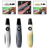 Maxbell Mini Kazoo with 10x Flute Diaphragms Easy to Play for Travel Adjustable Tone White