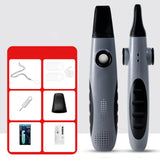 Maxbell Mini Kazoo with 10x Flute Diaphragms Easy to Play for Travel Adjustable Tone Grey