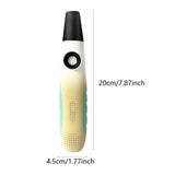 Maxbell Mini Kazoo with 10x Flute Diaphragms Easy to Play for Travel Adjustable Tone Yellow White