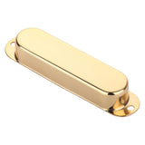 Maxbell 3Pcs Guitar Pickup Cover Parts Single Coil Pickup Covers for Electric Guitar gold