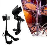 Maxbell Drum Microphone Clip Metal Drums Micro Clamp Mount Holder