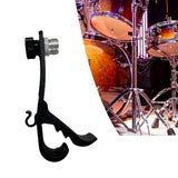 Maxbell Drum Microphone Clip Metal Drums Micro Clamp Mount Holder