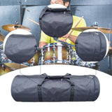 Maxbell Drum Hardware Bag for Transport Portable Black Heavy Duty Drum Accessory Bag