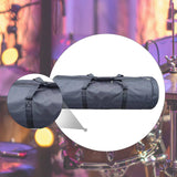 Maxbell Drum Hardware Bag for Transport Portable Black Heavy Duty Drum Accessory Bag