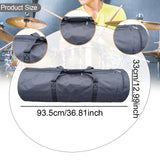 Maxbell Drum Hardware Bag for Transport Portable Black Heavy Duty Drum Accessory Bag